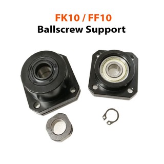 ชุดยึดหัวท้ายเพลา หรือ บอลสกรู FK10/FF10 Ballscrew End Support