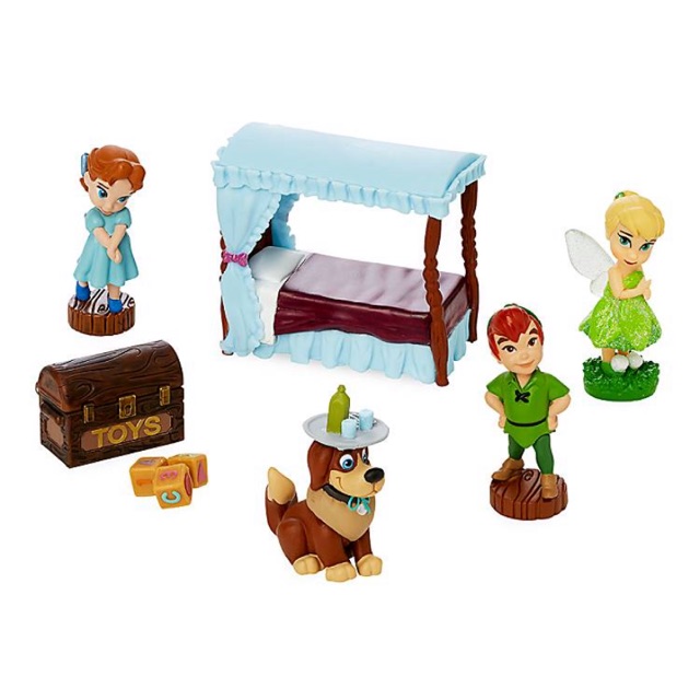 Tartah Shop Disney Animators' Collection Littles Wendy Mini Set – Peter Pan ของแท้ ใหม่ จาก Shop Disney US 🇺🇸 พร้อมส่ง