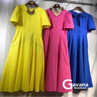Maxi dress สไตล์korea ดีไซน์เรียบหรู