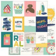 Simple Stories - Domestic Bliss 3 x 4 Journaling Card Elements