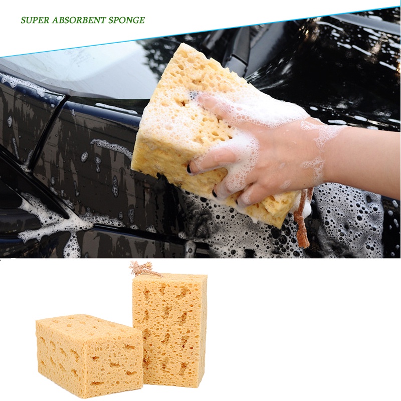 2Pcs Car Cleaning Supplies Car Wash Coral Sponge Super Super   F26e9caa140c7203d9ed172763e4af52