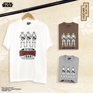 เสื้อยืด Star wars Japanese traditional trump art Series 1 พร้อมป้าย Label การันตีลิขสิทธิ์แท้ทุกลายครับ