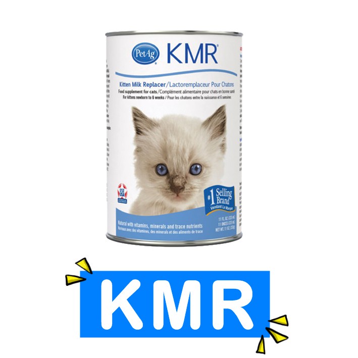 ✆✚KMR Liquid นมน้ำ สำหรับลูกแมวแรกเกิด 325 ml.