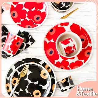 จานเซรามิค Marimekko x unikko | มีให้เลือกหลายสี