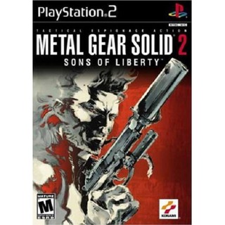 Ps2 เกมส์ Metal Gear Solid 2 - Sons of Liberty