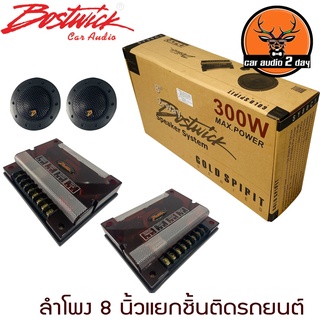 ลำโพงแยกชิ้นติดรถยนต์ ลำโพง 8 นิ้ว BOSTWICKรุ่น SY80C1ลำโพงตู้บ้าน แบบ 4โอม 300 วัตต์ Bostwick ลำโพง 8 นิ้วแยกชิ้นให้