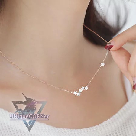 S925 สร้อยคอดาวยิง**