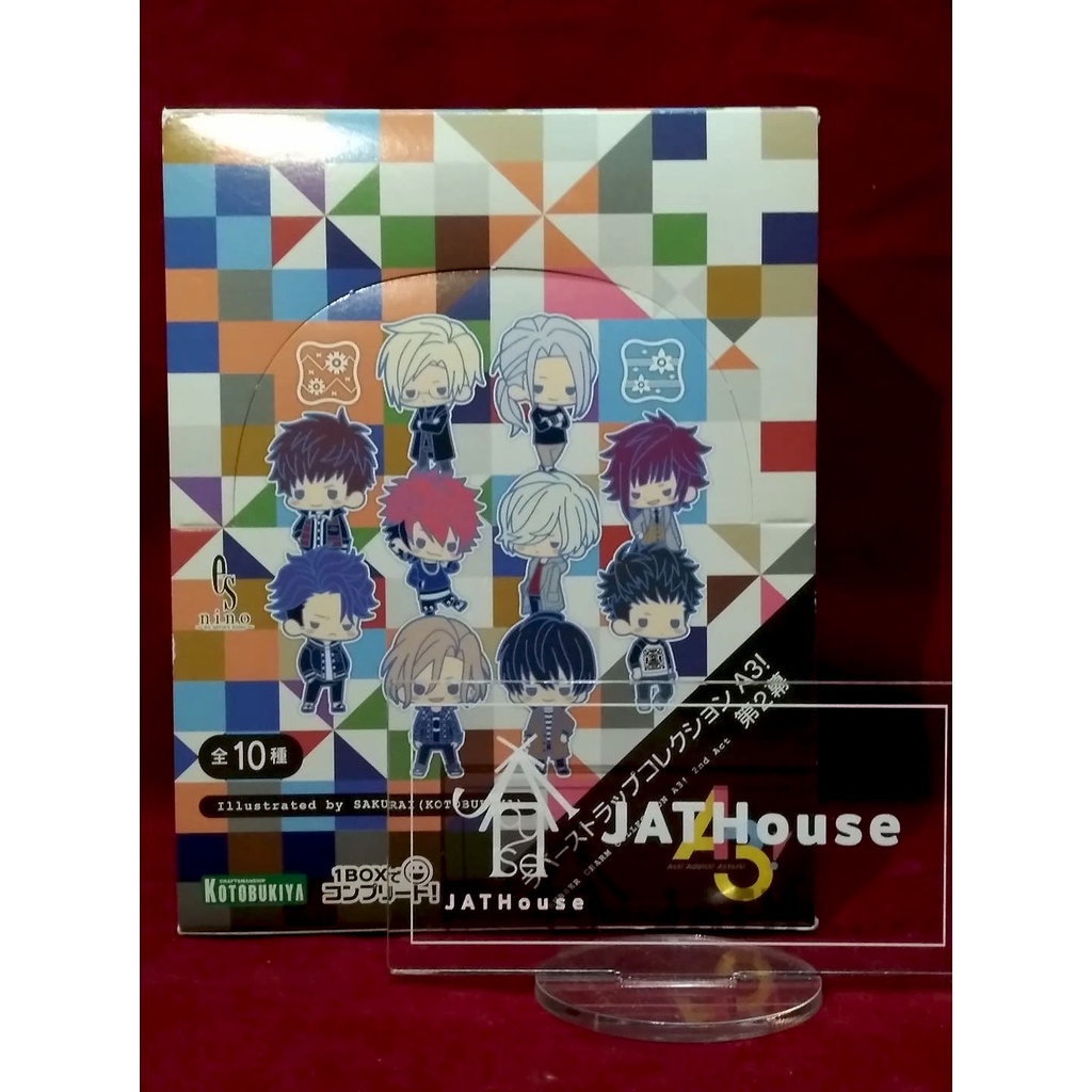 es Series nino Rubber Strap Collection - "A3!" Vol.2 ยกกล่อง (พร้อมส่ง)