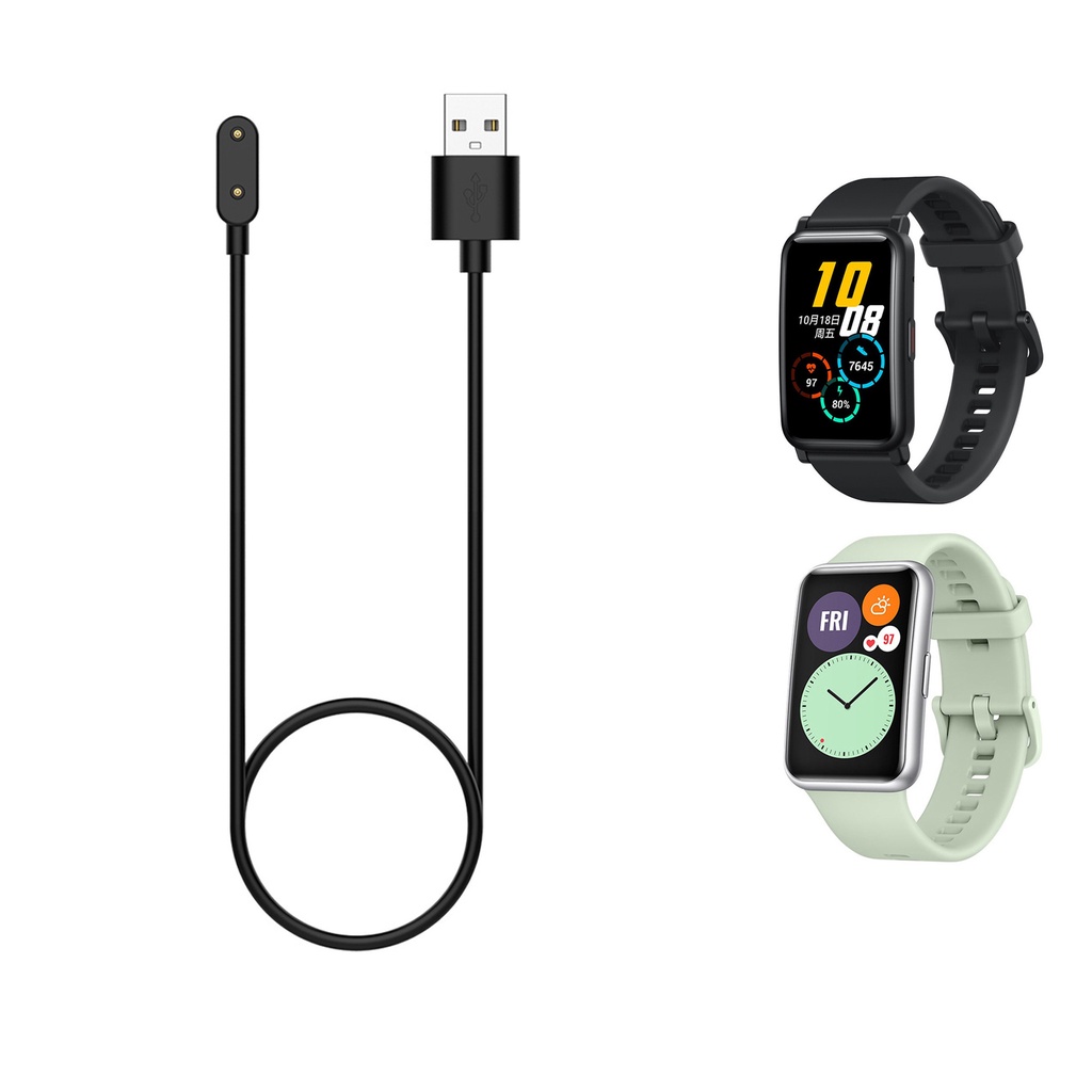 สาย USB ข ้ อมูลการชาร ์ จ Type C และ Cradle Dock Charger สําหรับ Huawei Watch Fit2 3 Fit mini ใหม ่