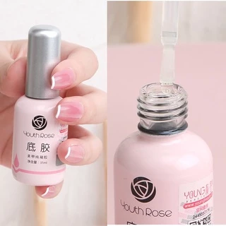 《Youth​ rose​》 Top​ / Base​ / Hard​ gel​ ท้อป​กุหลาบ​ เงาทน​ 45วัน+(แท้100%)
