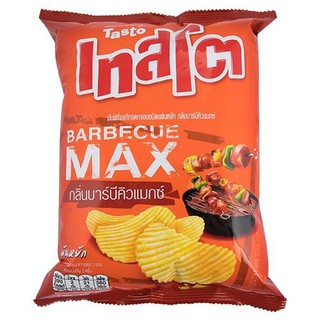 Tasto Potato Chips Wavy BBQ 75g. Twin Pack