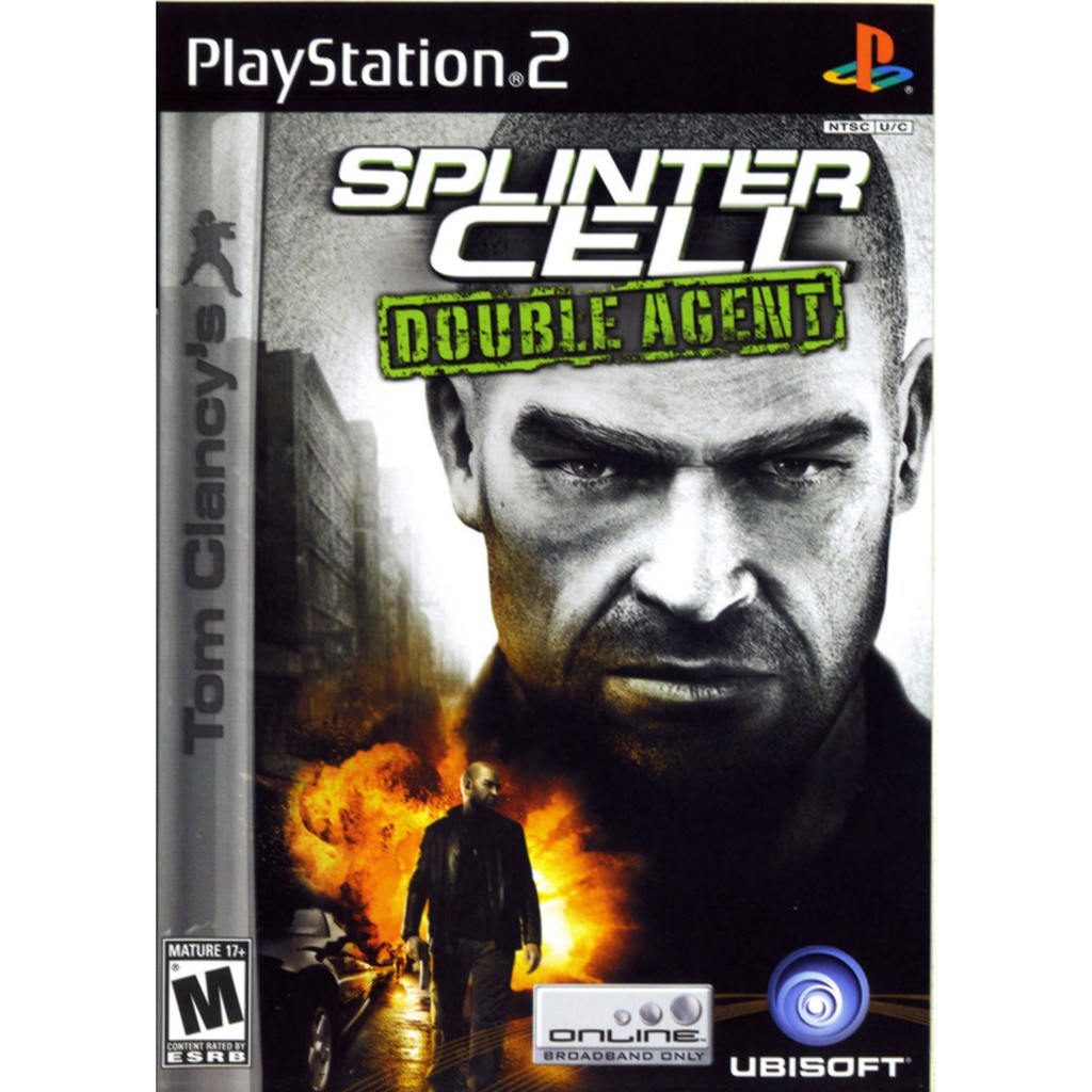 แผ่นเกมส์ Ps2 - Tom Clancy's Splinter Cell - Double Agent