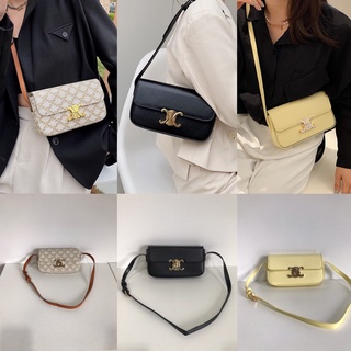 Vintage Bag PU Leather กระเป๋าสะพาย กระเป๋าสะพายข้าง กระเป๋าถือ กระเป๋าแฟชั่น เกาหลี ใช้ได้ทุกวัน ทรงสวย เกรดพรีเมียมสวย