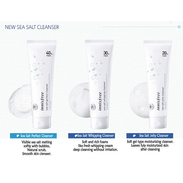 พร้อมส่ง Innisfree Sea Salt Perfect Cleanser 130ml Shopee Thailand