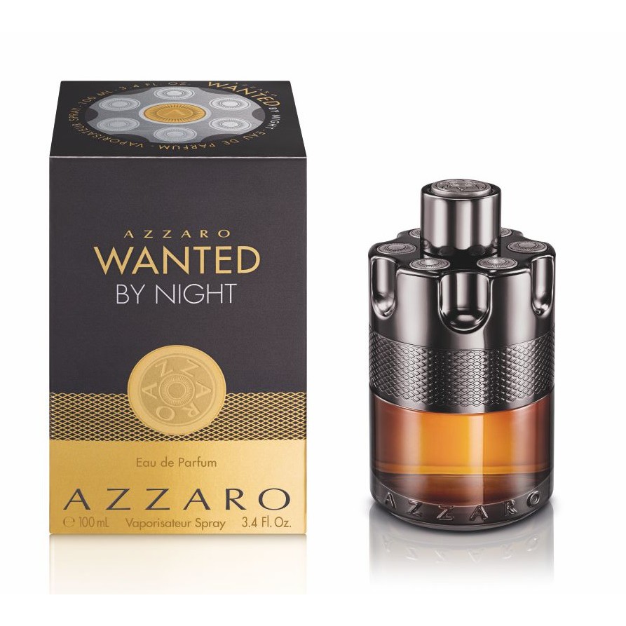 Azzaro Wanted By Night EDP Men  100 ml. กล่องซีล