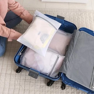 Goody Home ถุงตาข่าย แบบสี่เหลี่ยมและแบบกลมรี สำหรับใส่เสื้อผ้า ชุดชั้นในเพื่อซักในเครื่องซักผ้า