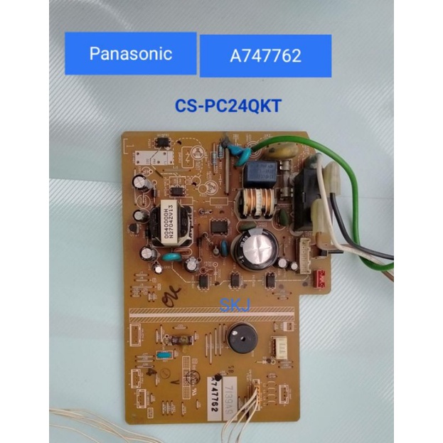 แผงวงจรคอยล์เย็นแอร์ Panasonic ( A747762 ) Part No: CWA73C8384 **อะไหล่แท้  มือสอง