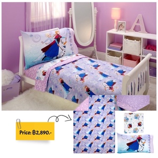 Disney Frozen 4-Piece Unleash the Magic Toddler Bedding Set