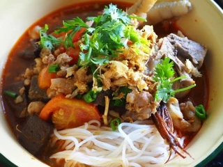 ชุดทำน้ำเงี้ยวเล็ก ชุด C ( น้ำเงี้ยว100กรัม ดอกงิ้ว 25กรัม )เสริฟ4-5ที่