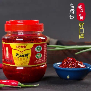 [ซอส] ซอสถั่วเต้าซี่ (โต้วปั้นเจียง) 郫县豆瓣酱douban  四川特产 sichuan  500g