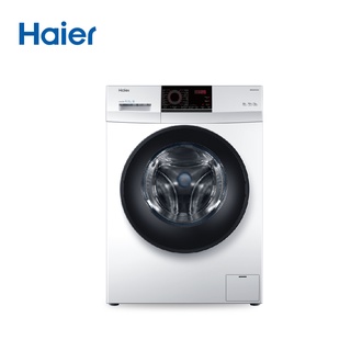 [ลดเพิ่ม 1,120.- 12MALL915] Haier เครื่องซักผ้าฝาหน้า 8 kg รุ่น HW80-BP10HBI