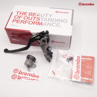 BREMBO ปั๊มบน 16 RCS CorsaCorta+กระปุกสีชา (made in italy) รับประกันของแท้ 100%