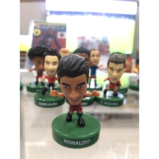 โมเดลฟุตบอล UEFA Euro 2020 Stamp Football Player Figure สูง 5cm Stamper มี 33 แบบ