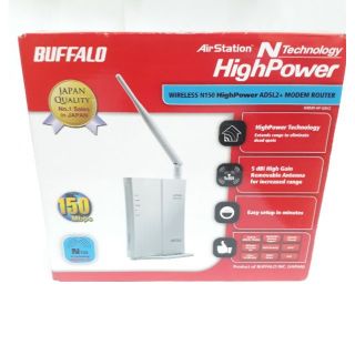 Buffalo AirStation N-Technology Wireless-N150  ADSL2&amp; MODEM ROUTER