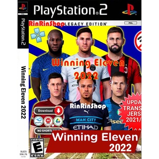 แผ่นเกมส์ Winning Eleven 2022 Winter Tranfer #ภาษาอังกฤษ# PS2 Playstation 2 คุณภาพสูง ราคาถูก