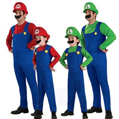 เครื่องแต่งกายเด็กซูเปอร์ Mario Bros / Brothers