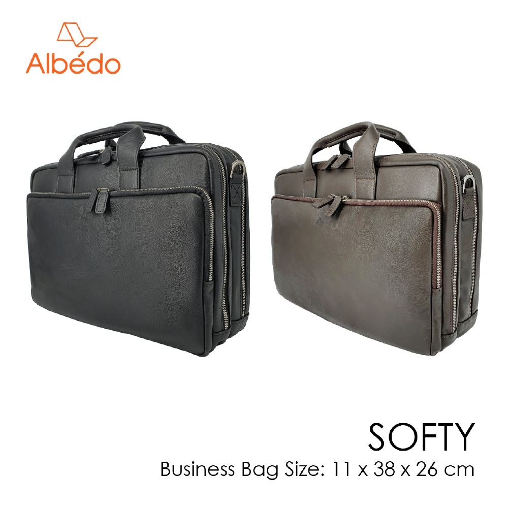 [Albedo] SOFTY BUSINESS BAG กระเป๋าเอกสารใส่คอมพิวเตอร์พกพา รุ่น SOFTY - SY05299/SY05279