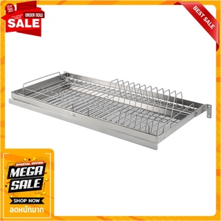 ชั้นคว่ำจาน และแก้วสเตนเลสติดผนัง KECH PANEL 60ซม. ชั้นวางของในครัว STAINLESS STEEL WALL-MOUNTED DISH AND CUP DRAINER KE