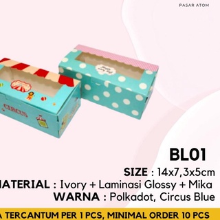 2.2 กล่อง สีมาการอง I Box Mochi I Box Mini I Cute Box I BL01
