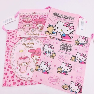 ถุงรูดผ้า Cotton SANRIO