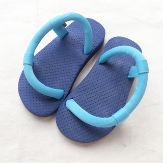 Montbell Sock-On Sandals Kids Size 18 CM. สีน้ำเงิน/ฟ้า มือสอง ของแท้