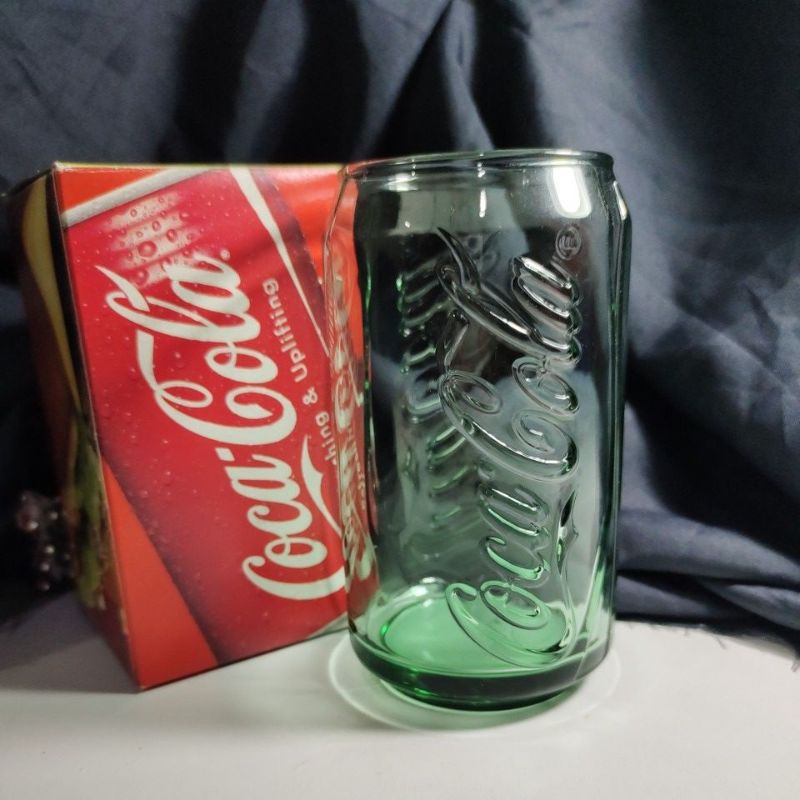 แก้วโค้กแท้จากญี่ปุ่น Coca Cola vintage glass