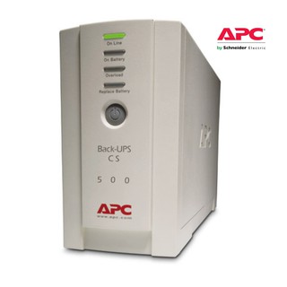 UPS (เครื่องสำรองไฟ) APC Back-UPS 500VA/300Watts 230V (BK500EI)