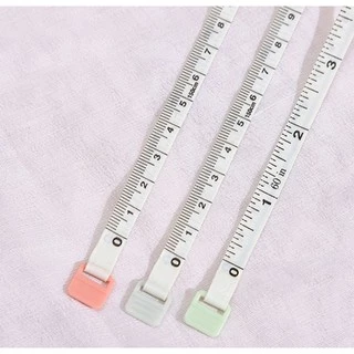 สายวัดเอว 3สี ตลับวัดเอวพกพา พร้อมส่งจ้าไทย