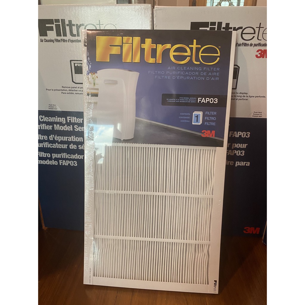 ฟิลทรีตท์ แผ่นกรองสำหรับเครื่องกรองอากาศ 3M Filtrete Ultra Clean (FAPF03) สำหรับเครื่องฟอกอากาศ