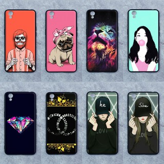 Oppo A71 A77 A83 F1 F1+ F1s เคสลายวินเทจแนวๆ