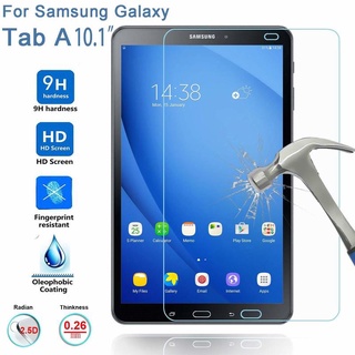 HD กระจกนิรภัยสำหรับ Samsung Galaxy Tab A A6 10.1 2016 ป้องกันหน้าจอสำหรับ Galaxy Tab A 10.1 นิ้ว SM-T580 SM-T585 แท็บเล็ตแก้ว