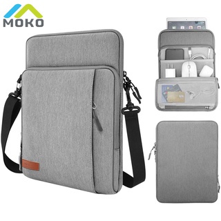 MoKo 13.3 Inch Laptop Sleeve Bag Carrying Case with Storage Pockets Fits iPad Pro 12.9" 2018/2020