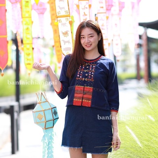 80002 เสื้อผ้าฝ้ายพื้นเมือง “แพรทับทิม”