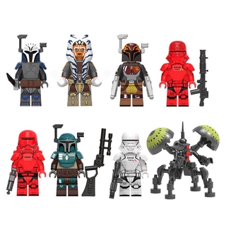 ฟิกเกอร์ Star war Series Mandalorian Troopers Ahsoka Tano ของเล่นสําหรับเด็ก