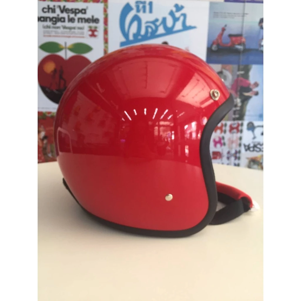 หมวกกันน๊อค ยี่ห้อ BUM SHAKER นำเข้าโดย Vespa แท้100% **แชททักเช็คสีและไซส์ก่อนสั่งจะขอบคุณมากค่า** :) thumbnail 7