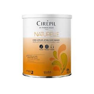 CIREPIL NATURELLE DEPILATORY STRIP DISPOSABLE WAX 800 g.แว๊กซ์ร้อนเนื้อเจลสีน้ำผึ้ง ใช้ผ้าดึง กำจัดขนในพื้นที่กว้าง