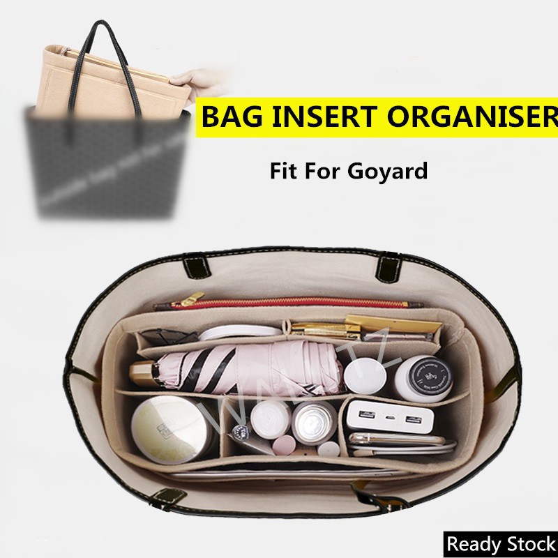 【นุ่มและเบา】ที่จัดระเบียบกระเป๋า goyard  ที่จัดกระเป๋า  bag organiser in bag ที่จัดทรง  organizer insert