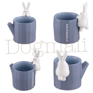 Starbucks bunny mug 3 oz กระต่ายน้อยเกาะแก้ว