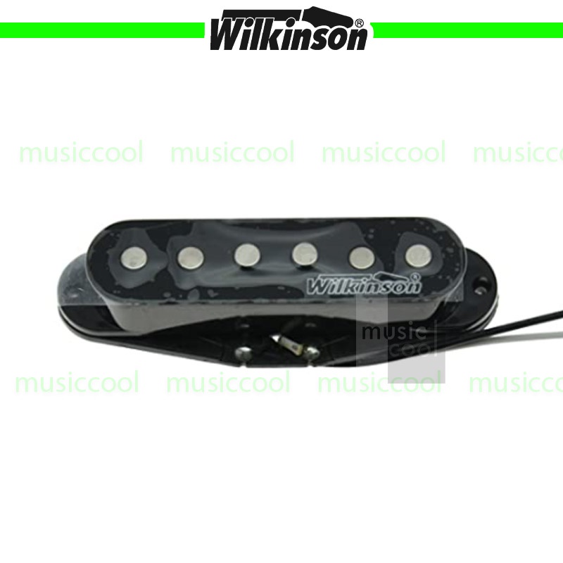 Wilkinson WOHS Single Coil Pickup ปิกอัพกีต้าร์ไฟฟ้า แบบเดี่ยว สีดำ