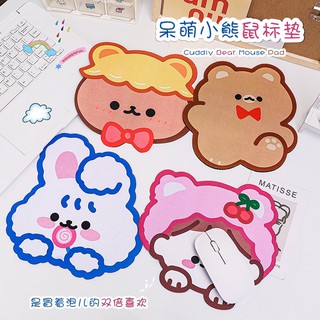 ✅พร้อมส่ง✅น่ารัก mouse pad แผ่นรองเม้าส์ ที่รองเม้าท์ ลายการ์ตูนน่ารัก